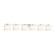 Fusion Six Light Bath Bar in Polished Chrome (102|FSN844655OPALCROM)