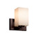Fusion One Light Wall Sconce in Dark Bronze (102|FSN844115OPALDBRZ)