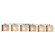 Fusion LED Bath Bar in Brushed Nickel (102|FSN843655MRORNCKLLED64200)