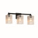 Fusion Three Light Bath Bar in Matte Black (102|FSN843315SEEDMBLK)