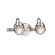 Fusion Two Light Bath Bar in Brushed Nickel (102|FSN8062CLOPNCKL)