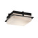 Fusion LED Outdoor Flush Mount in Matte Black (102|FSN7560WOPALMBLK)