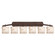 LumenAria Six Light Bath Bar in Dark Bronze (102|FAL859655DBRZ)