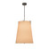 Textile LED Pendant in Dark Bronze (102|FAB9600CREMDBRZLED21400)