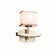 Textile LED Wall Sconce in Polished Chrome (102|FAB859755WHTECROMLED1700)