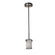 Textile One Light Pendant in Brushed Nickel (102|FAB845510GRAYNCKL)