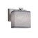 Textile One Light Wall Sconce in Brushed Nickel (102|FAB844755GRAYNCKL)