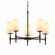 CandleAria LED Chandelier in Dark Bronze (102|CNDL841014CREMDBRZLED53500)