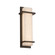 Clouds LED Outdoor Wall Sconce in Brushed Nickel (102|CLD7612WNCKL)
