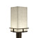 Clouds LED Post Mount in Dark Bronze (102|CLD7563WDBRZ)