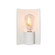 Ambiance One Light Wall Sconce in Gloss White (102|CER7061WHTBRSS)
