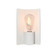 Ambiance One Light Wall Sconce in White Crackle (102|CER7061CRKNCKL)