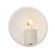 Ambiance One Light Wall Sconce in Matte White (102|CER7051MATBRSS)