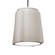 Radiance One Light Pendant in Gloss White/Gloss White (102|CER6490WTWTDBRZWTCD)