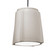 Radiance LED Pendant in Gloss White (102|CER6490WHTMBLKBKCDLED1700)