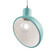 Radiance One Light Pendant in Carrara Marble (102|CER6480STOCCROMBKCD)