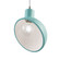 Radiance One Light Pendant in Granite (102|CER6480GRANCROMBKCD)