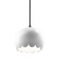 Radiance One Light Pendant in Granite (102|CER6470GRANMBLKBKCD)