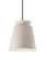 Radiance One Light Pendant in Gloss White/Gloss White (102|CER6425WTWTMBLKWTCD)