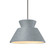 Radiance LED Pendant in Carbon Matte Black with Champagne Gold (102|CER6420CBGDDBRZBKCDLED1700)