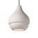 Radiance One Light Pendant in Bisque (102|CER6400BISMBLKBKCD)