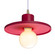 Radiance One Light Pendant in Cerise (102|CER6325CRSEABRSWTCD)