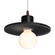 Radiance One Light Pendant in Carbon - Matte Black (102|CER6325CRBDBRZWTCD)