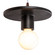 Radiance One Light Pendant in Carbon - Matte Black (102|CER6320CRBDBRZWTCD)