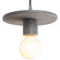 Radiance One Light Pendant in Concrete (102|CER6320CONCNCKLBKCD)