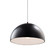 Radiance One Light Pendant in Carbon - Matte Black (102|CER6250CRBDBRZWTCD)