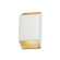 Ambiance LED Wall Sconce in Matte White with Champagne Gold internal (102|CER5875WMTGD)