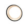 Ambiance One Light Wall Sconce in Gloss Black with Matte White internal (102|CER3035BKMT)