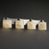 Alabaster Rocks Four Light Bath Bar in Matte Black (102|ALR892430MBLK)