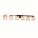 Alabaster Rocks Six Light Bath Bar in Dark Bronze (102|ALR843630DBRZ)