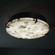 Alabaster Rocks LED Wall Sconce in Matte Black (102|ALR5547MBLK)