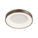 Acryluxe LED Flush-Mount in Light Bronze (102|ACR4051OPALLTBZ)