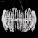 Continental Fashion Nine Light Chandelier in Silver (64|96195S22)