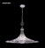 Contemporary Three Light Pendant in Silver (64|95967S22)