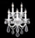 Maria Theresa Royal Five Light Wall Sconce in Silver (64|94705S22)