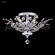 Florale Four Light Flush Mount in Silver (64|94454S00)