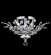 Florale Four Light Flush Mount in Gold (64|94454G00)