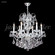 Vienna Six Light Chandelier in Silver (64|94206S00)