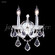 Maria Theresa Grand Two Light Wall Sconce in Silver (64|91702S22)