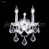 Maria Theresa Grand Two Light Wall Sconce in Silver (64|91702S22)