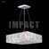 Contemporary 12 Light Chandelier in Silver (64|40355S11)