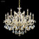 Maria Theresa 15 Light Chandelier in Gold Lustre (64|40257GL0T)