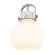 Downtown Urban Shade in Cased Matte White Newton Sphere (405|G4108WH)
