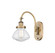 Franklin Restoration One Light Wall Sconce in Brushed Brass (405|9181WBBG324)