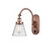 Franklin Restoration LED Wall Sconce in Antique Copper (405|9181WACG64LED)