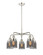 Downtown Urban Five Light Chandelier in Polished Nickel (405|9165CRPNG53)